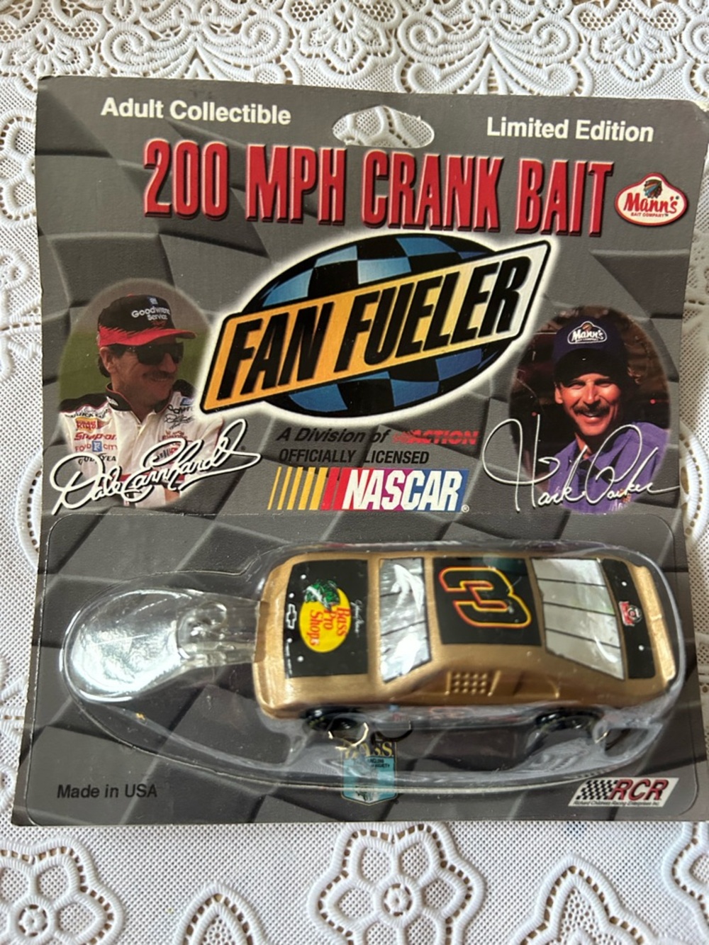 1998 Fan Fueler 200 MPH #3 NASCAR Crank Bait, unopened